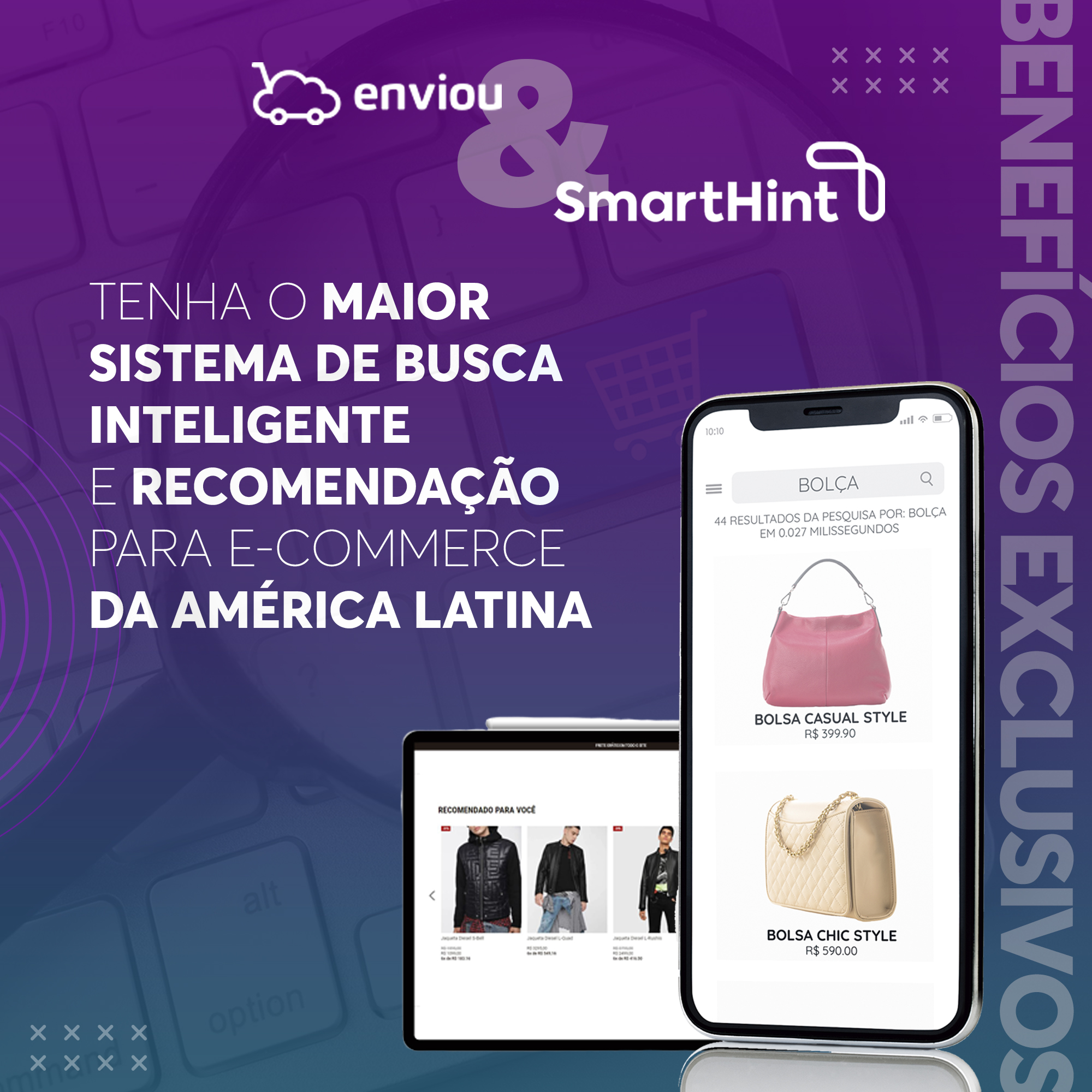 Eleve a experiência do seu e-commerce com a busca inteligente da SmartHint